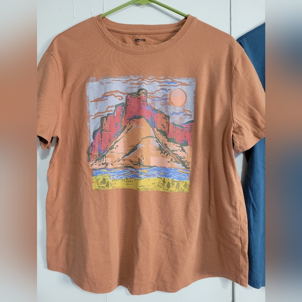 Sonoma Graphic Tee Set of 2 - Picture 4 of 5